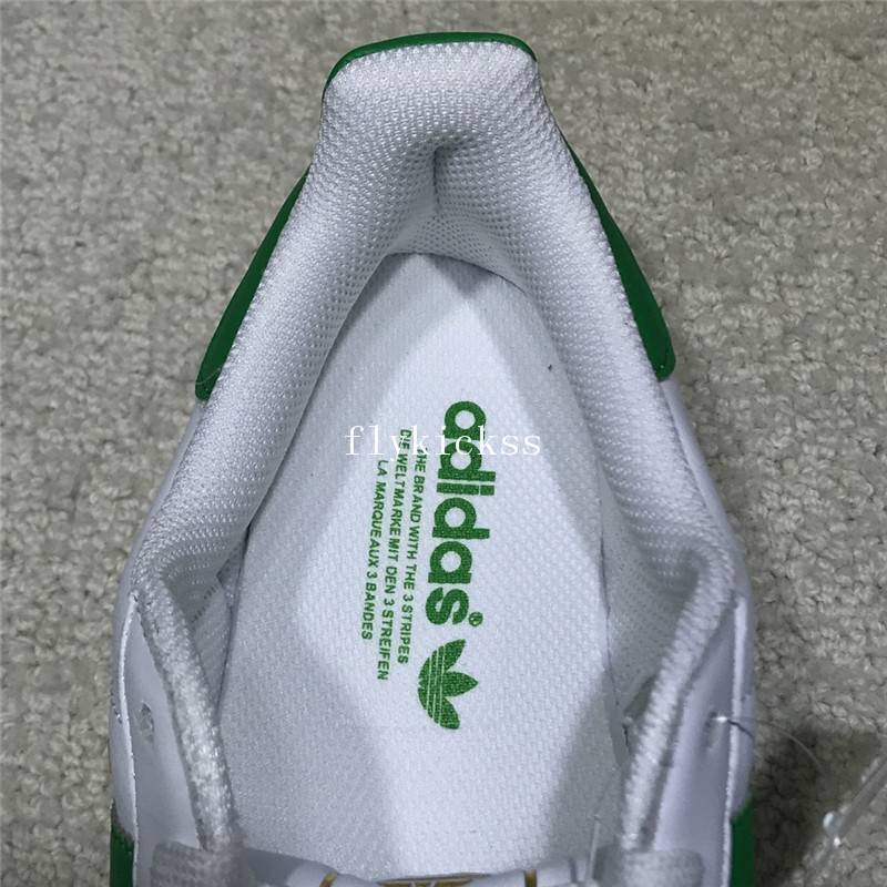 Adidas Superstar White Green BY3722